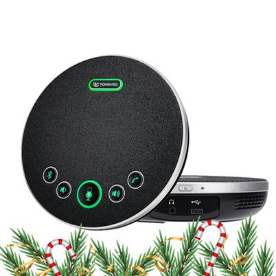 Professionell trådlös konferens usb-mikrofon och högtalartelefon för PC